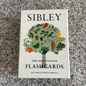 Sibley Tree Identification Flashcards